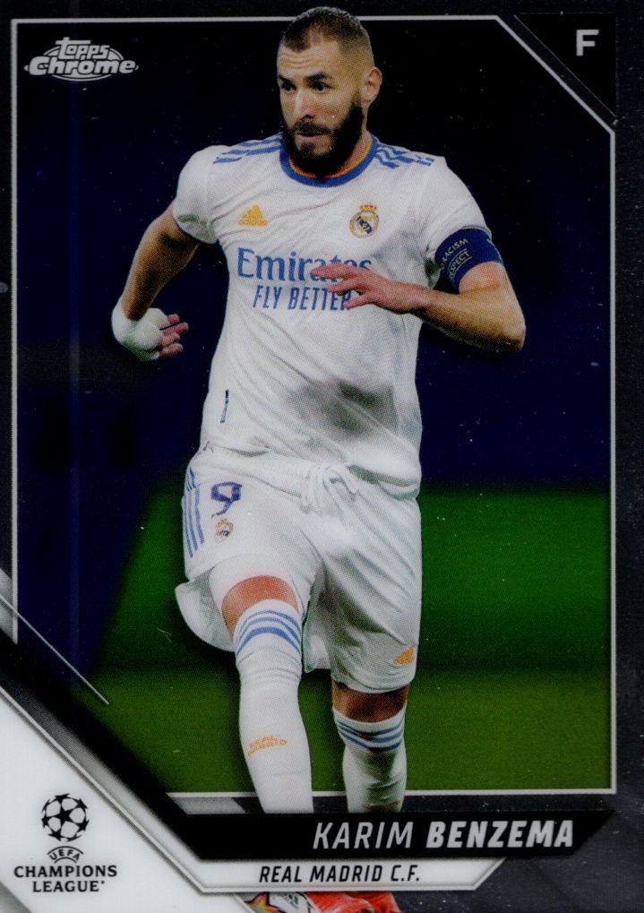 2021-22 Topps Chrome UEFA Champions League Soccer Card Pick (Base)