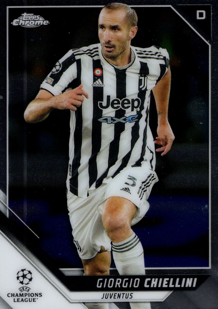 2021-22 Topps Chrome UEFA Champions League Soccer Card Pick (Base)