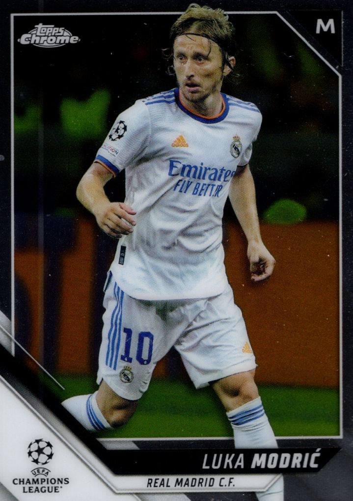 2021-22 Topps Chrome UEFA Champions League Soccer Card Pick (Base)