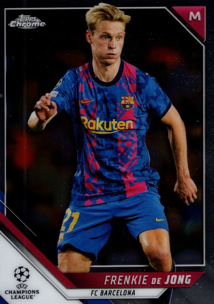 2021-22 Topps Chrome UEFA Champions League Soccer Card Pick (Base)