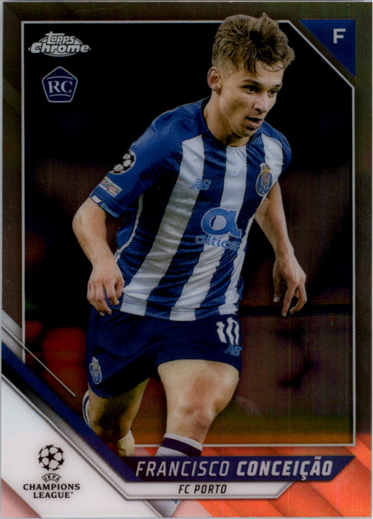 2021-22 Topps Chrome UEFA Champions League Soccer Card Pick (Base)