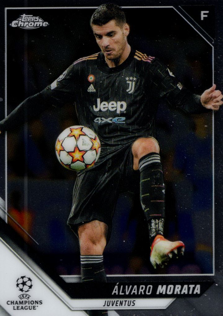 2021-22 Topps Chrome UEFA Champions League Soccer Card Pick (Base)