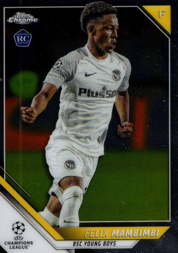 2021-22 Topps Chrome UEFA Champions League Soccer Card Pick (Base)