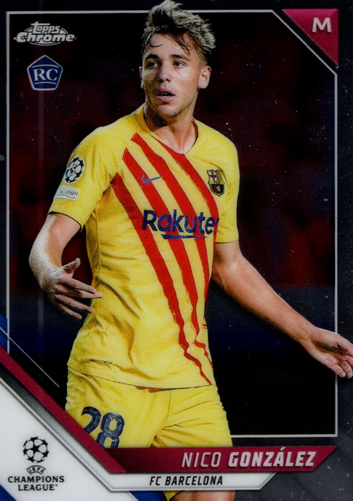 2021-22 Topps Chrome UEFA Champions League Soccer Card Pick (Base)