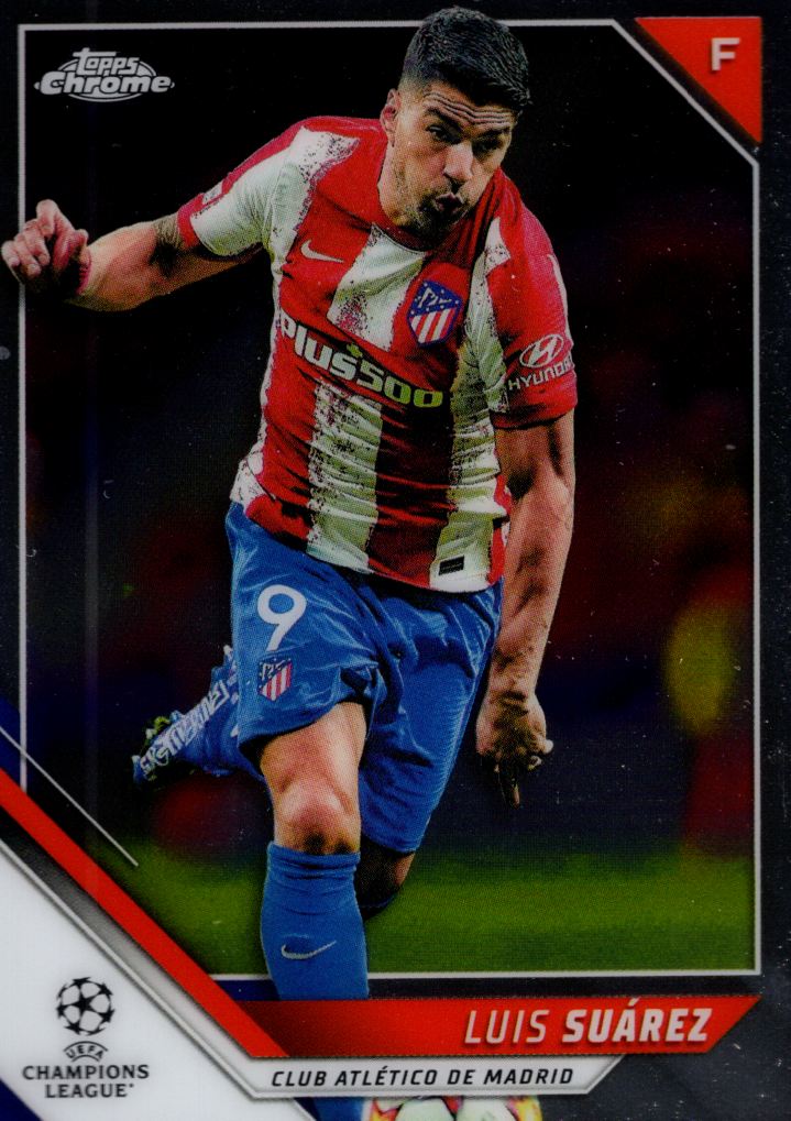 2021-22 Topps Chrome UEFA Champions League Soccer Card Pick (Base)