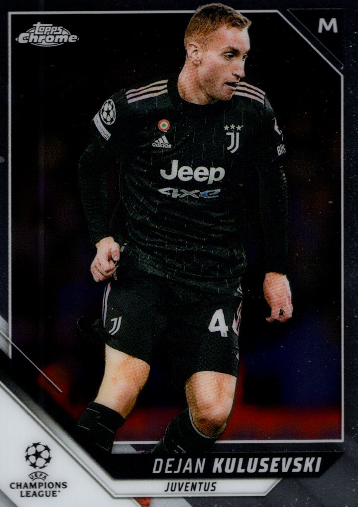 2021-22 Topps Chrome UEFA Champions League Soccer Card Pick (Base)