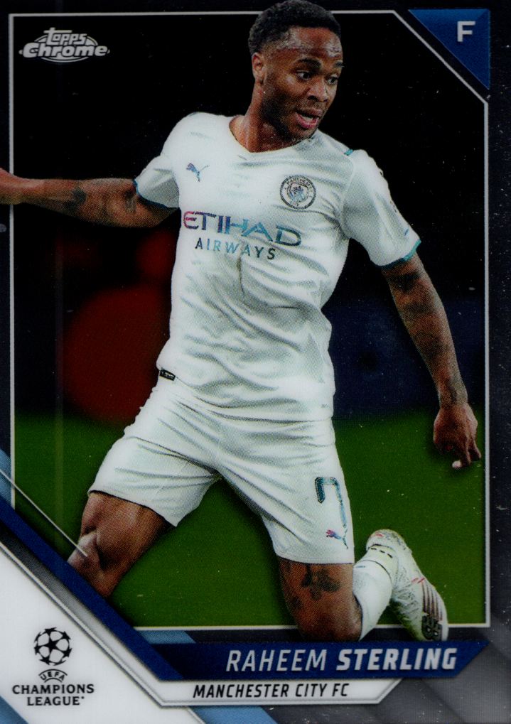 2021-22 Topps Chrome UEFA Champions League Soccer Card Pick (Base)