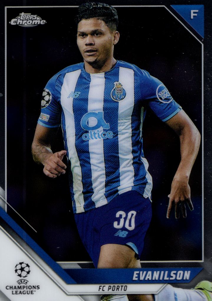 2021-22 Topps Chrome UEFA Champions League Soccer Card Pick (Base)