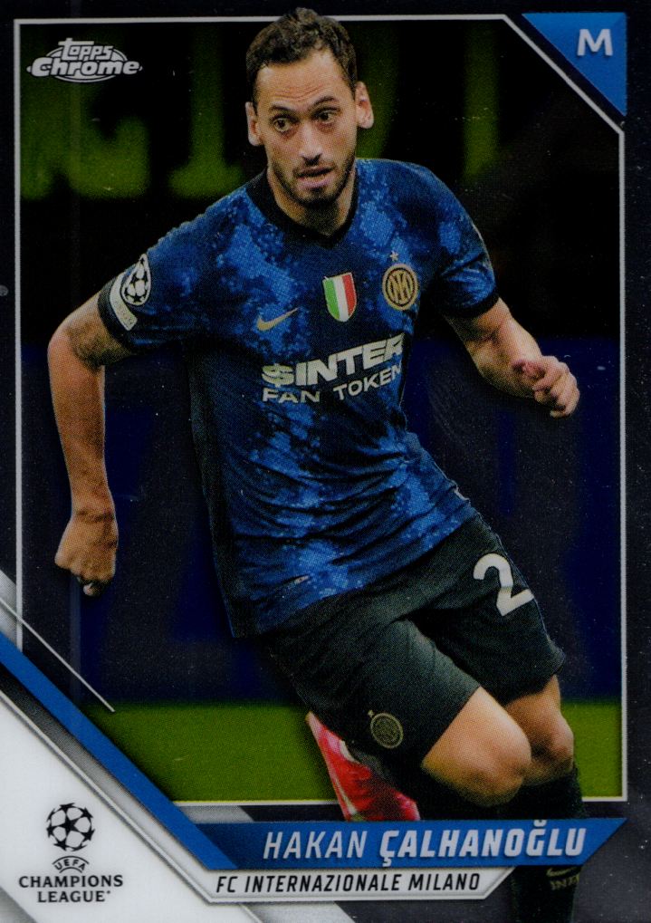 2021-22 Topps Chrome UEFA Champions League Soccer Card Pick (Base)