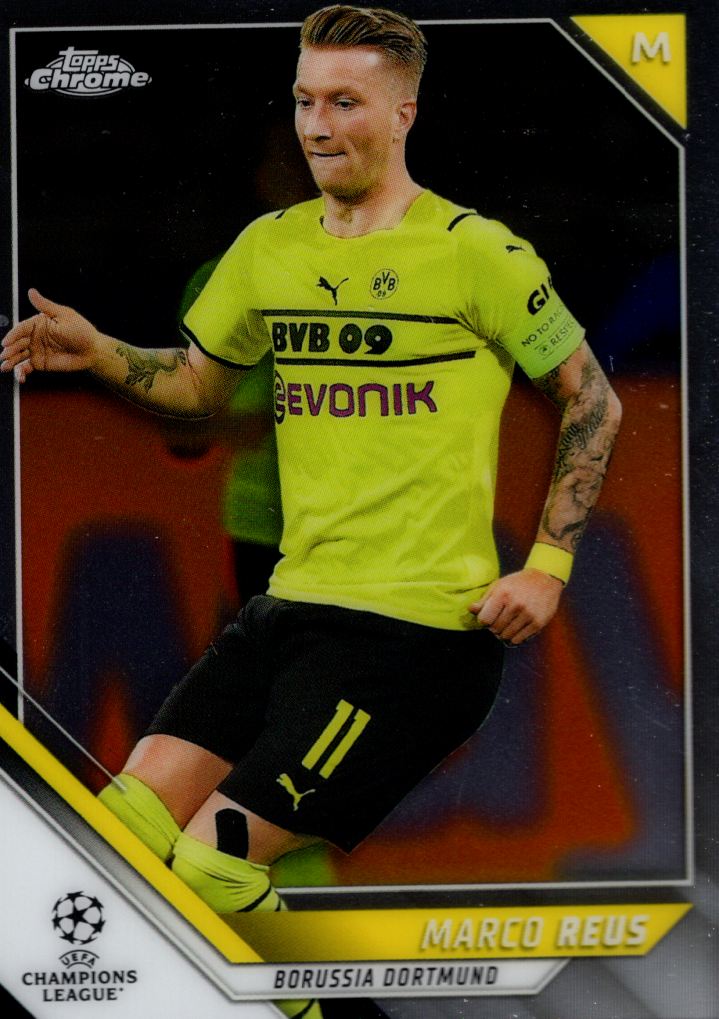 2021-22 Topps Chrome UEFA Champions League Soccer Card Pick (Base)