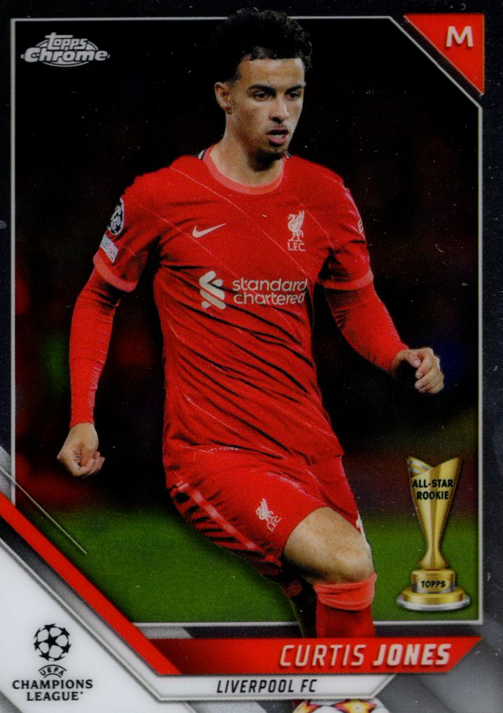 2021-22 Topps Chrome UEFA Champions League Soccer Card Pick (Base)