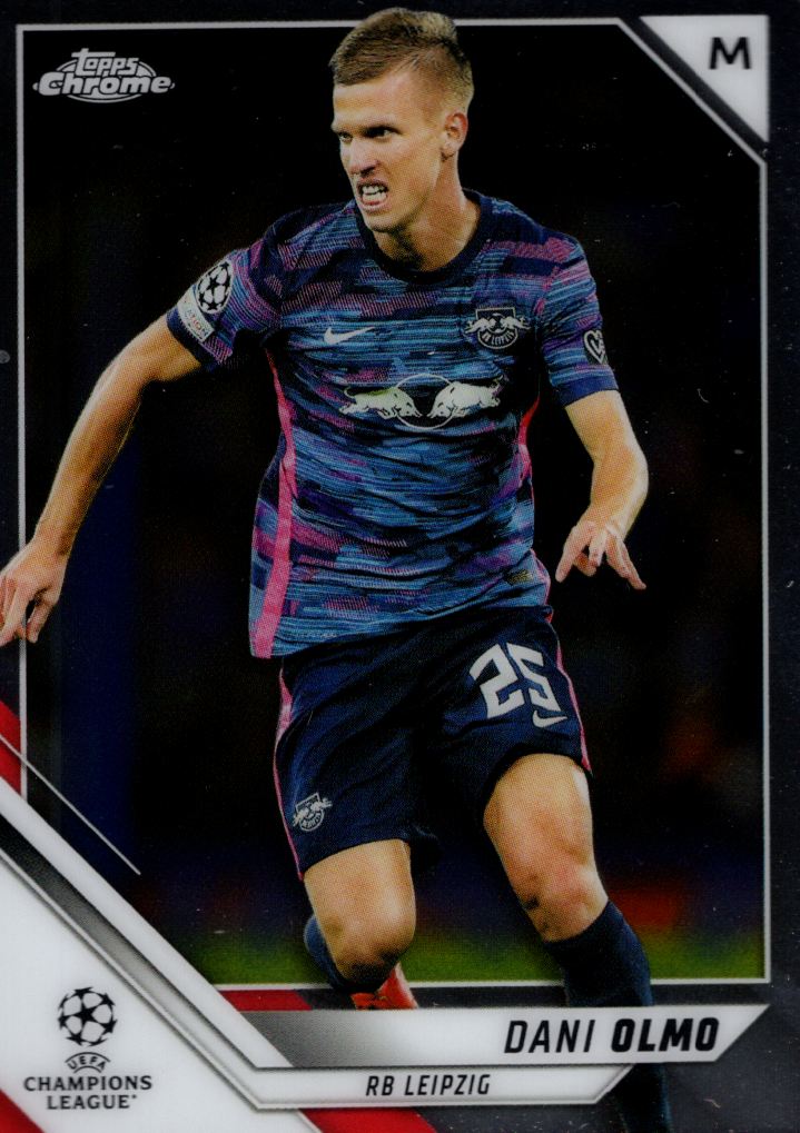 2021-22 Topps Chrome UEFA Champions League Soccer Card Pick (Base)