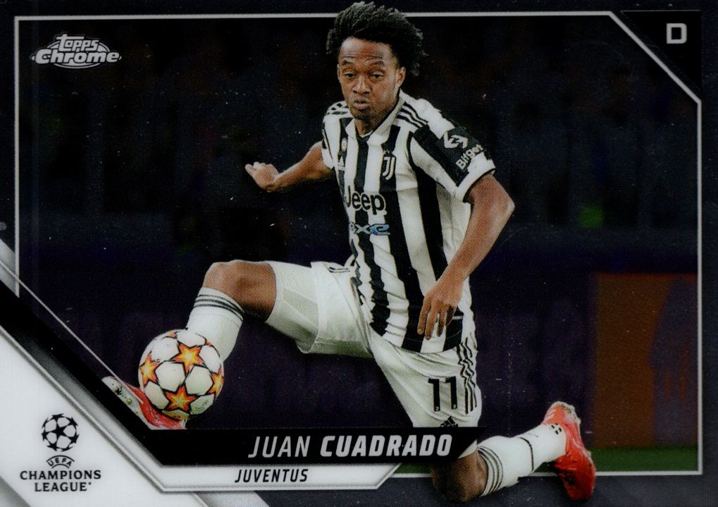 2021-22 Topps Chrome UEFA Champions League Soccer Card Pick (Base)