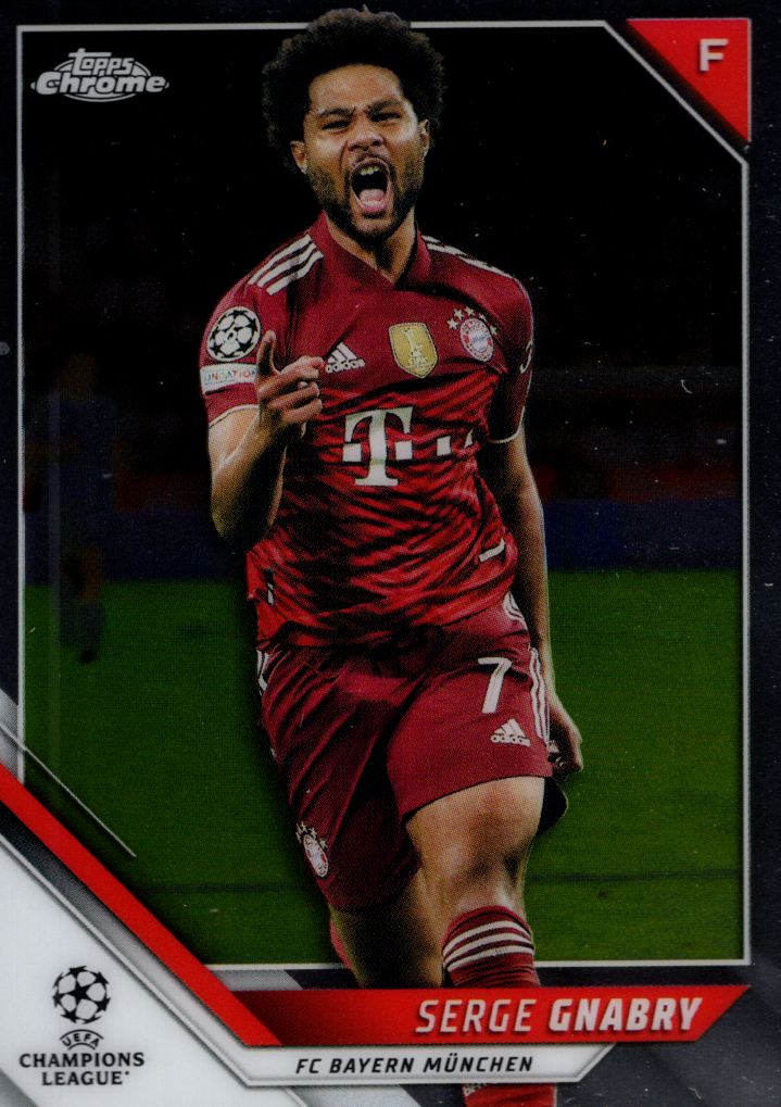 2021-22 Topps Chrome UEFA Champions League Soccer Card Pick (Base)