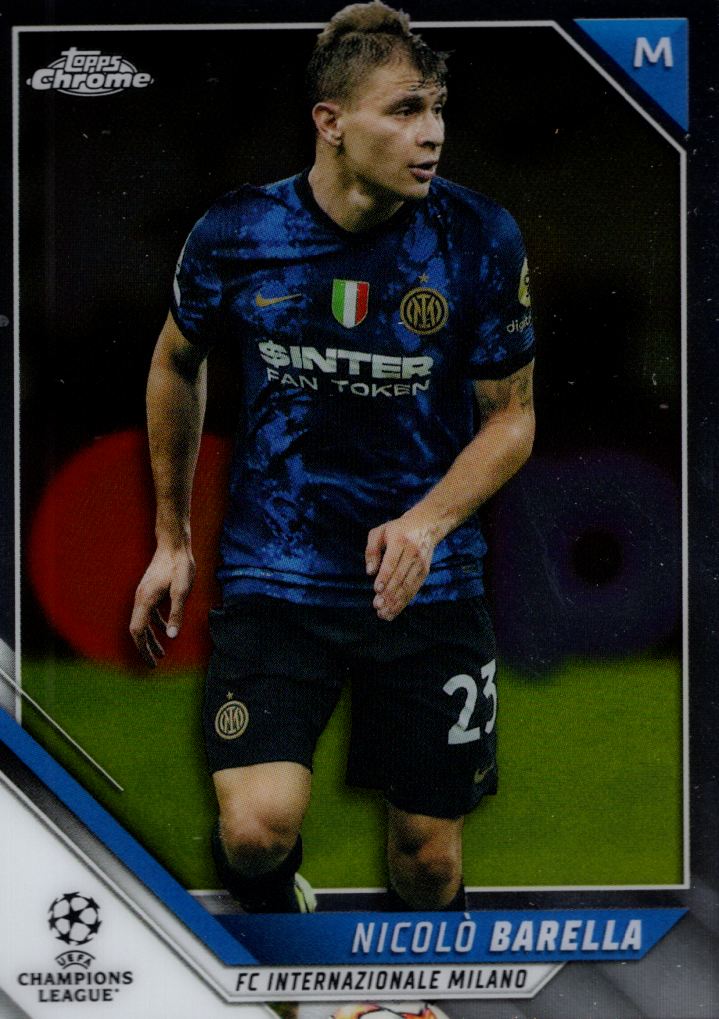 2021-22 Topps Chrome UEFA Champions League Soccer Card Pick (Base)