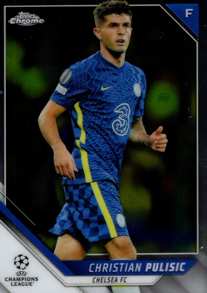 2021-22 Topps Chrome UEFA Champions League Soccer Card Pick (Base)