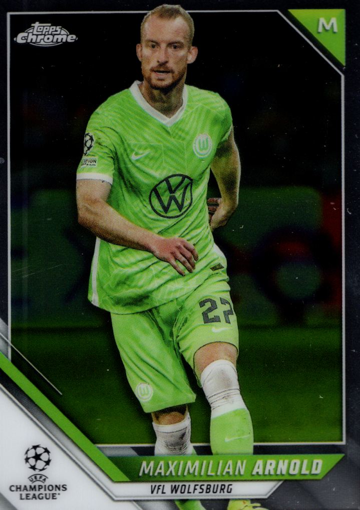 2021-22 Topps Chrome UEFA Champions League Soccer Card Pick (Base)