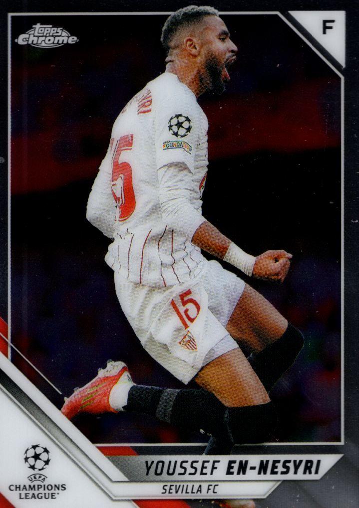 2021-22 Topps Chrome UEFA Champions League Soccer Card Pick (Base)