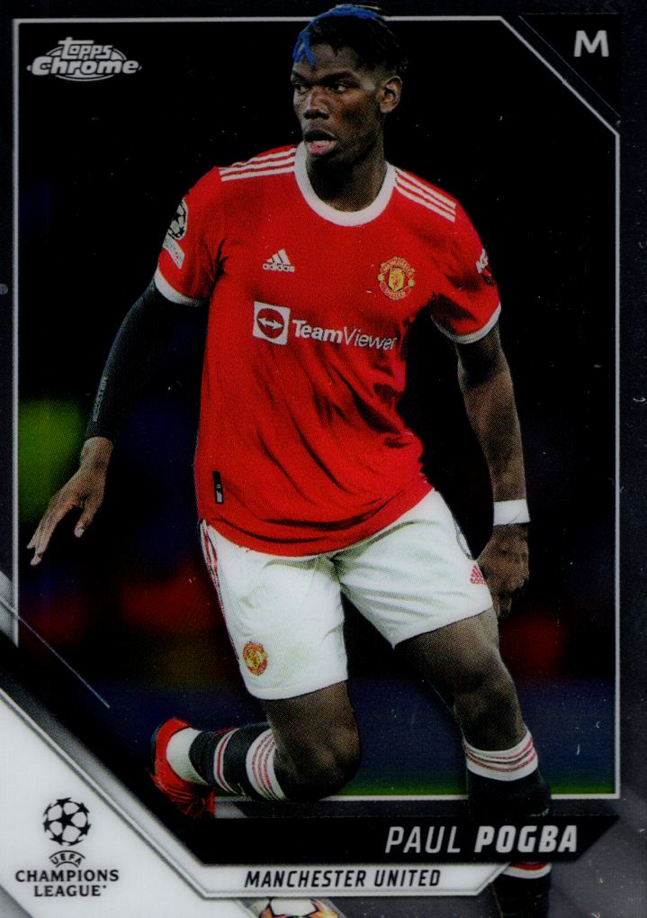 2021-22 Topps Chrome UEFA Champions League Soccer Card Pick (Base)