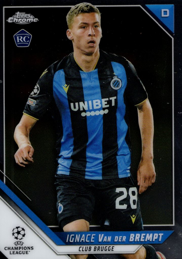 2021-22 Topps Chrome UEFA Champions League Soccer Card Pick (Base)