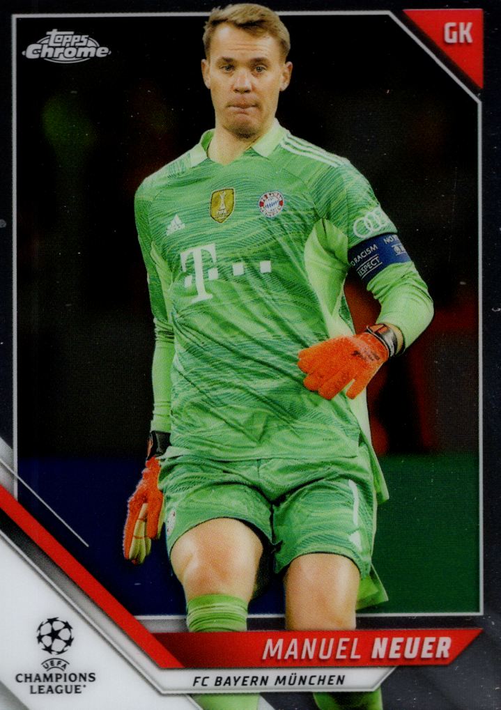 2021-22 Topps Chrome UEFA Champions League Soccer Card Pick (Base)