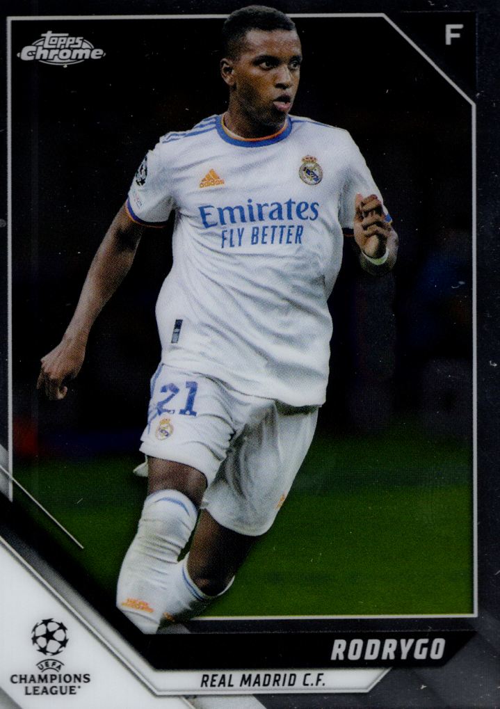 2021-22 Topps Chrome UEFA Champions League Soccer Card Pick (Base)