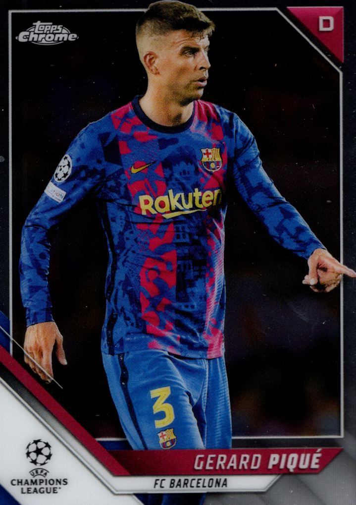 2021-22 Topps Chrome UEFA Champions League Soccer Card Pick (Base)