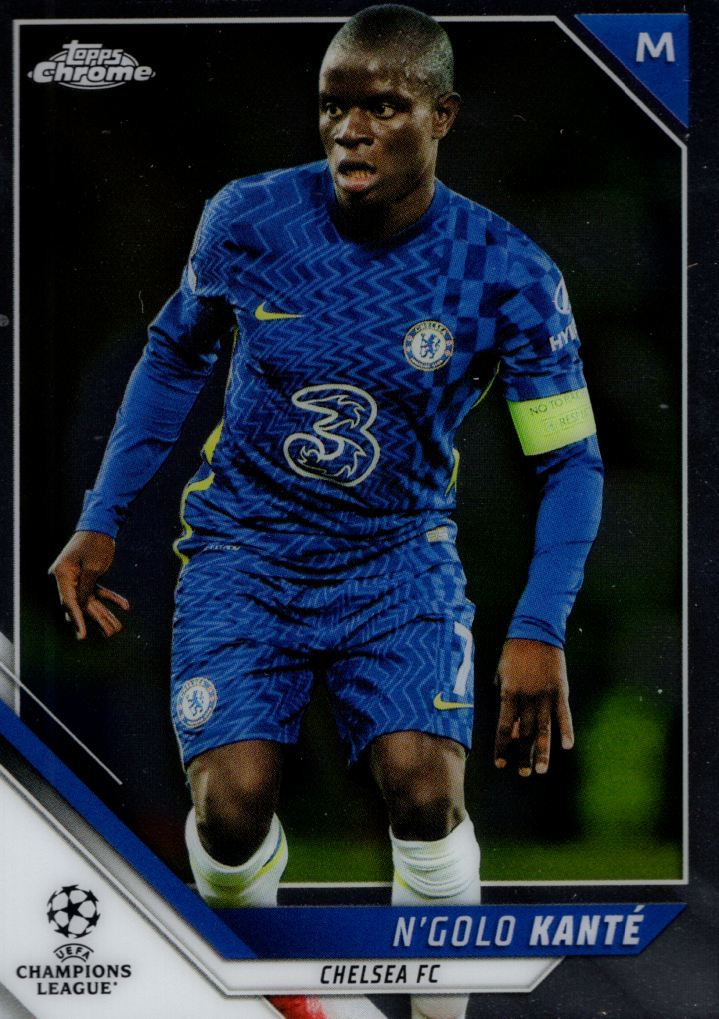 2021-22 Topps Chrome UEFA Champions League Soccer Card Pick (Base)