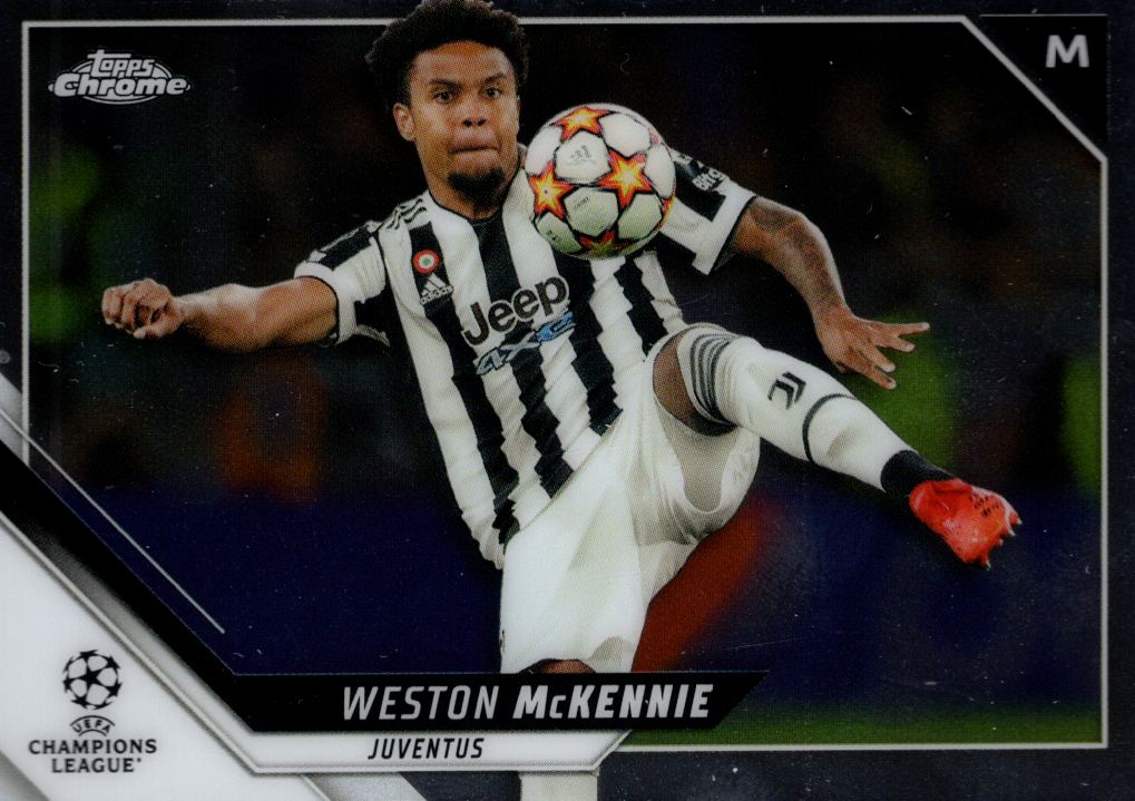 2021-22 Topps Chrome UEFA Champions League Soccer Card Pick (Base)