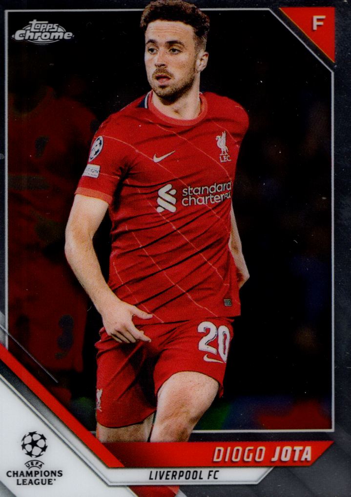 2021-22 Topps Chrome UEFA Champions League Soccer Card Pick (Base)