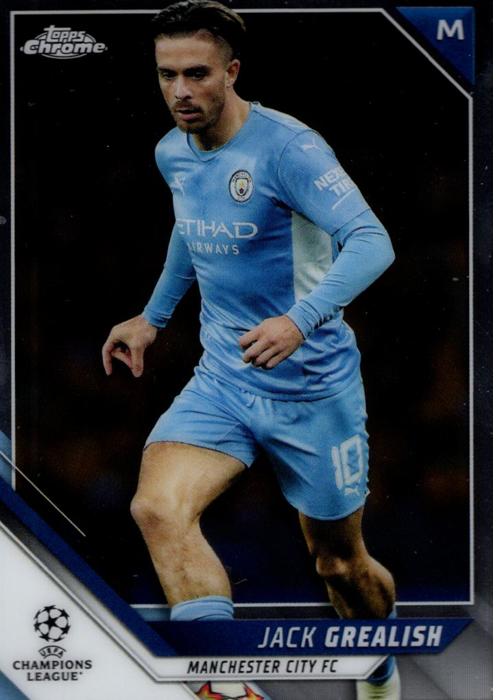 2021-22 Topps Chrome UEFA Champions League Soccer Card Pick (Base)