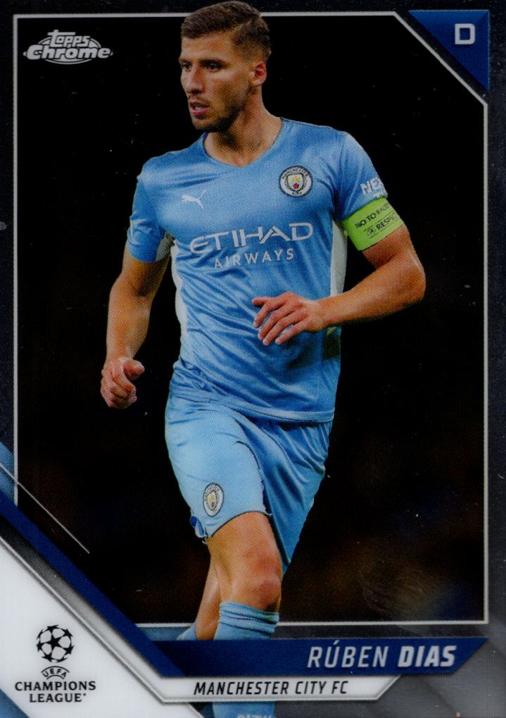 2021-22 Topps Chrome UEFA Champions League Soccer Card Pick (Base)