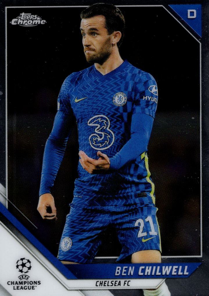 2021-22 Topps Chrome UEFA Champions League Soccer Card Pick (Base)