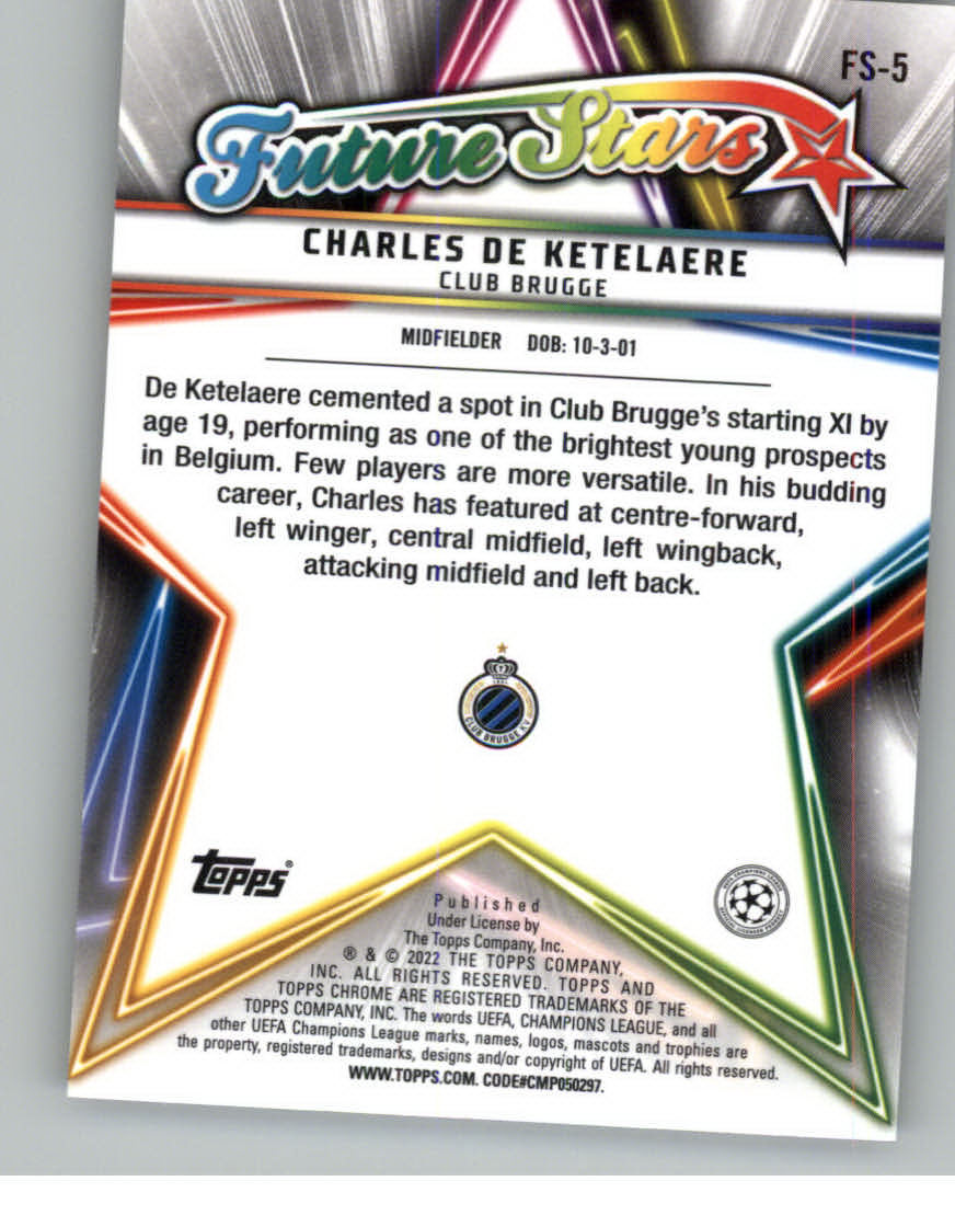 Future Stars 3枚 2021-22 topps chrome CL 2021-22 TOPPS CHROME UEFA CHAMPIONS LEAGUE FUTURE STARS
