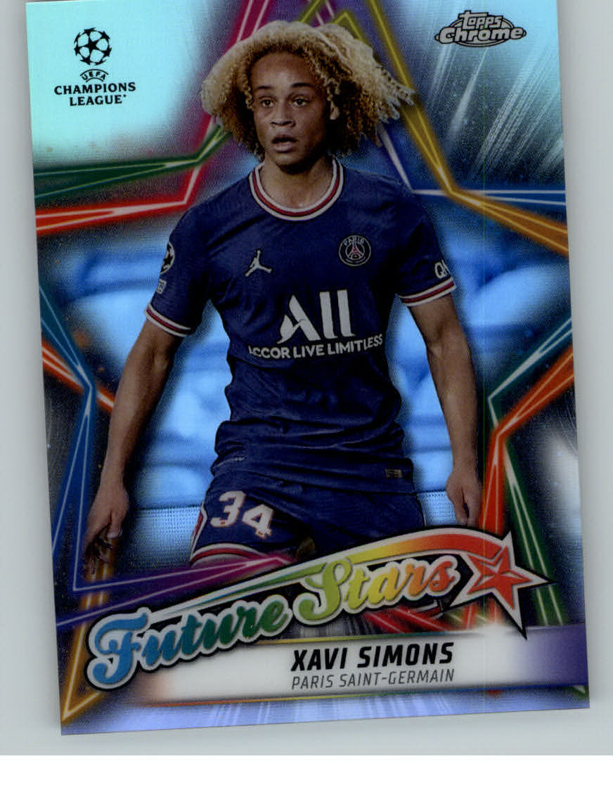 2021-22 TOPPS CHROME UEFA CHAMPIONS LEAGUE FUTURE STARS