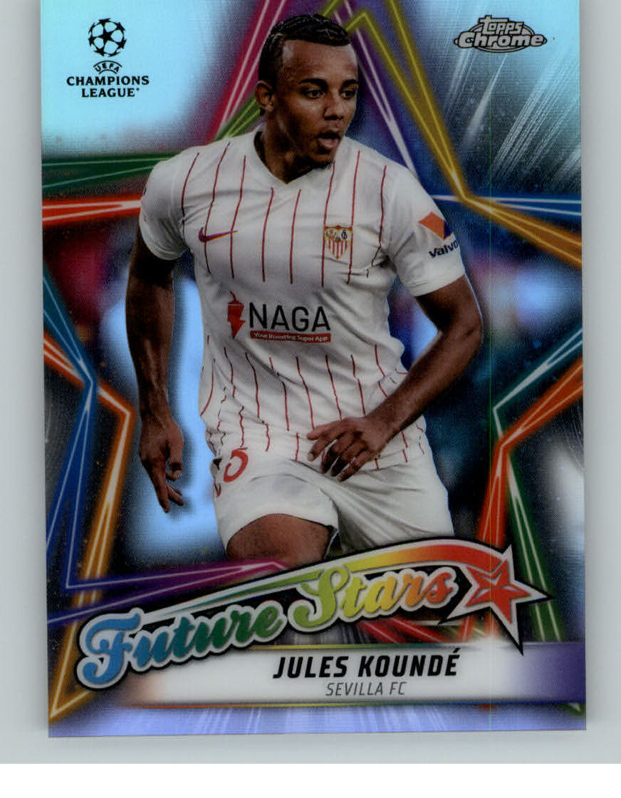 2021-22 TOPPS CHROME UEFA CHAMPIONS LEAGUE FUTURE STARS