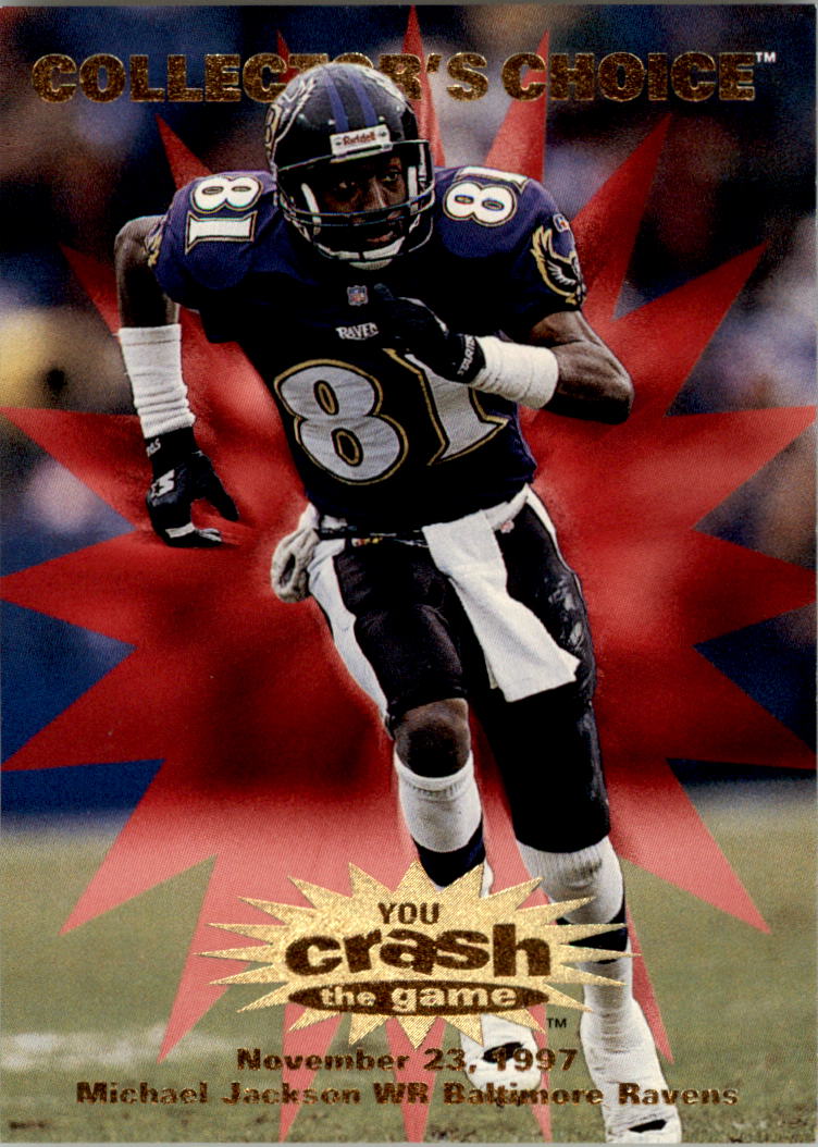 1997 Collector's Choice Crash the Game #13C Michael Jackson 11/23 L