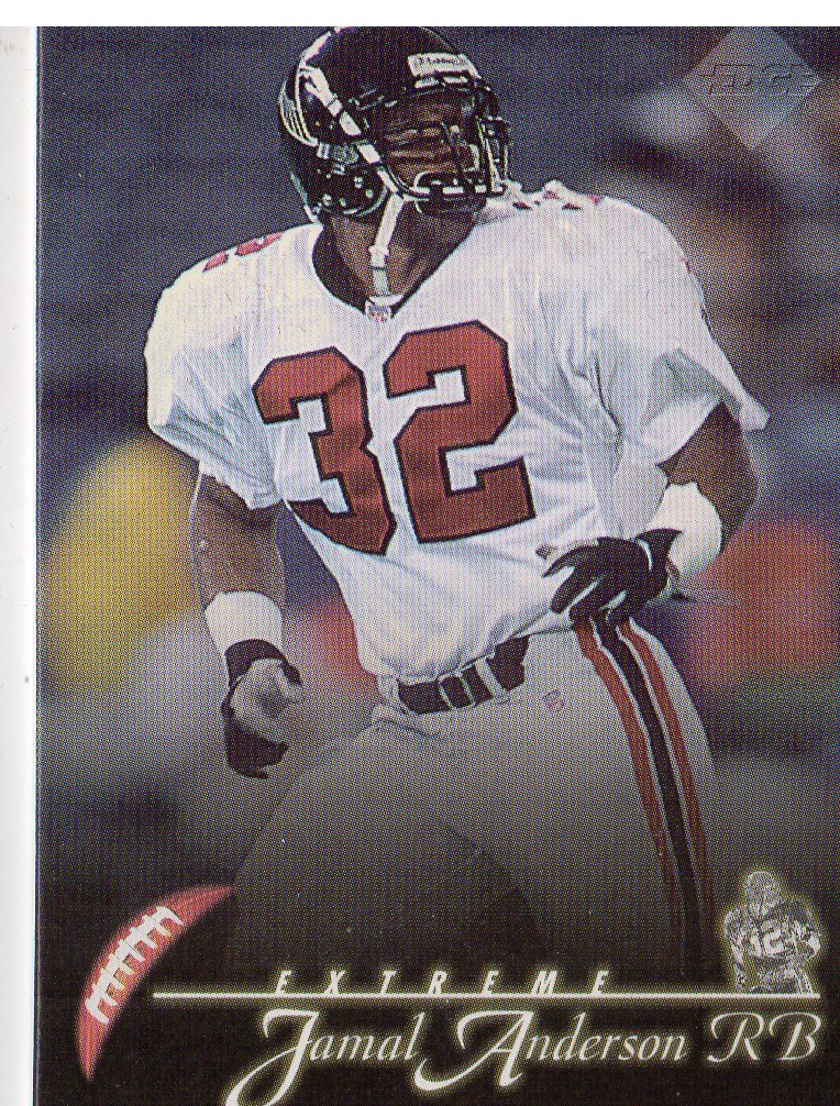 1997 Collector's Edge Extreme 50-Point #6 Jamal Anderson