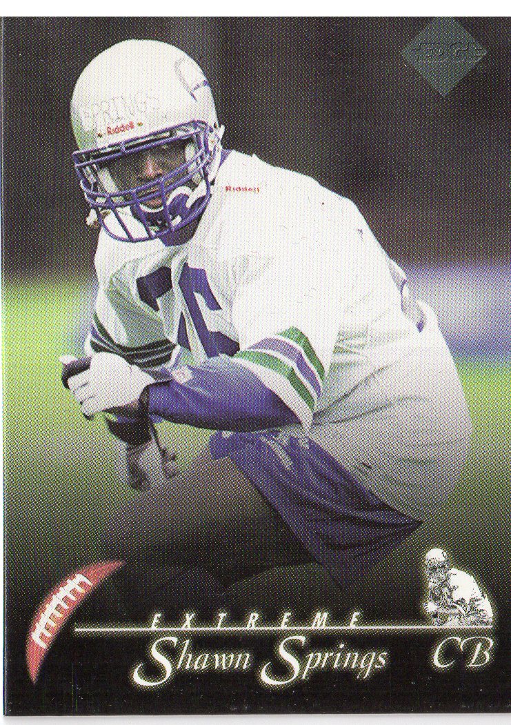 1997 Collector's Edge Extreme 50-Point #160 Shawn Springs