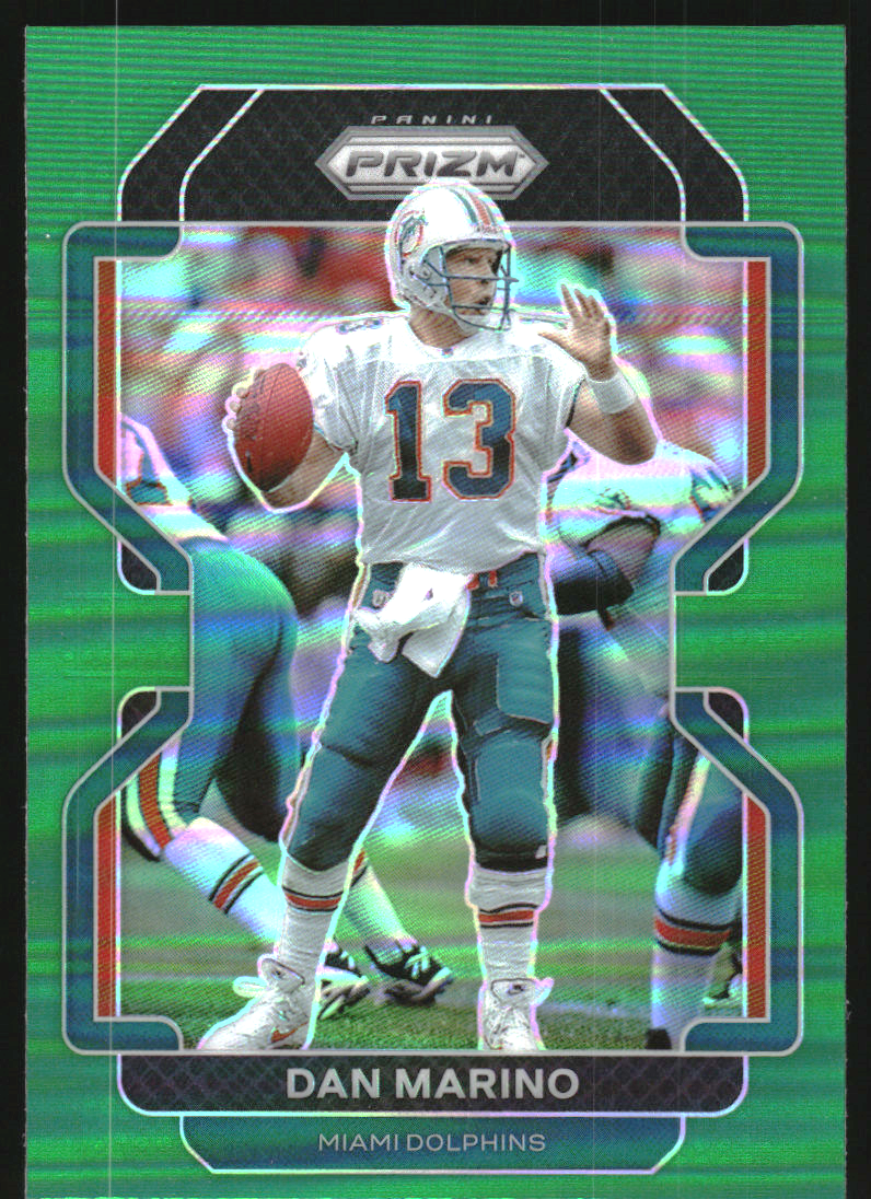 2021 Panini Prizm Prizms Green #112 Dan Marino
