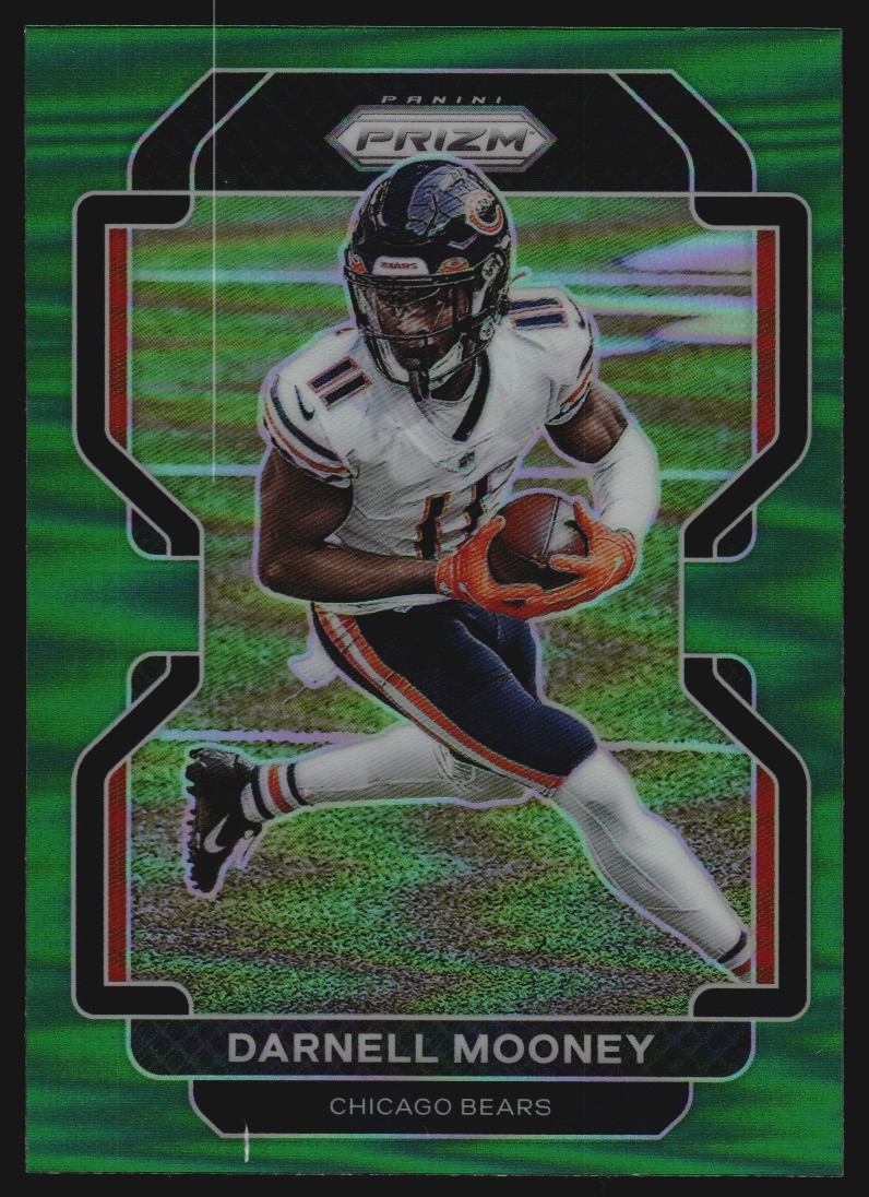 Darnell Mooney 125 Chicago Bears Silver Prizm Rookie Panini 