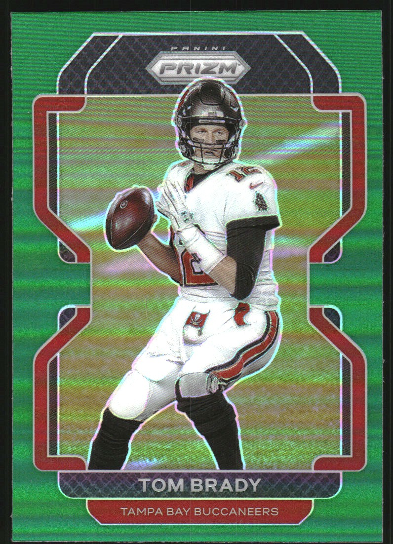 2021 Panini Prizm Prizms Green #294 Tom Brady