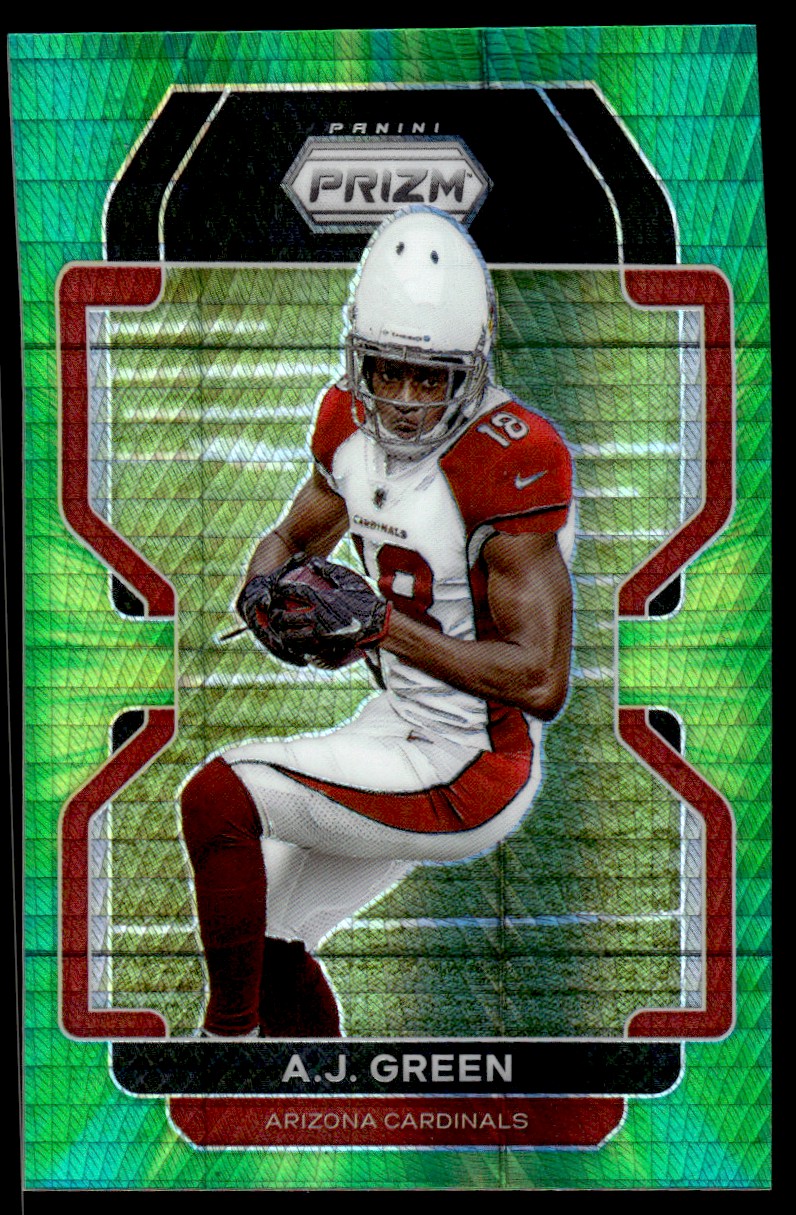 2021 Panini Prizm Green CJ Henderson Jacksonville Jaguars #18