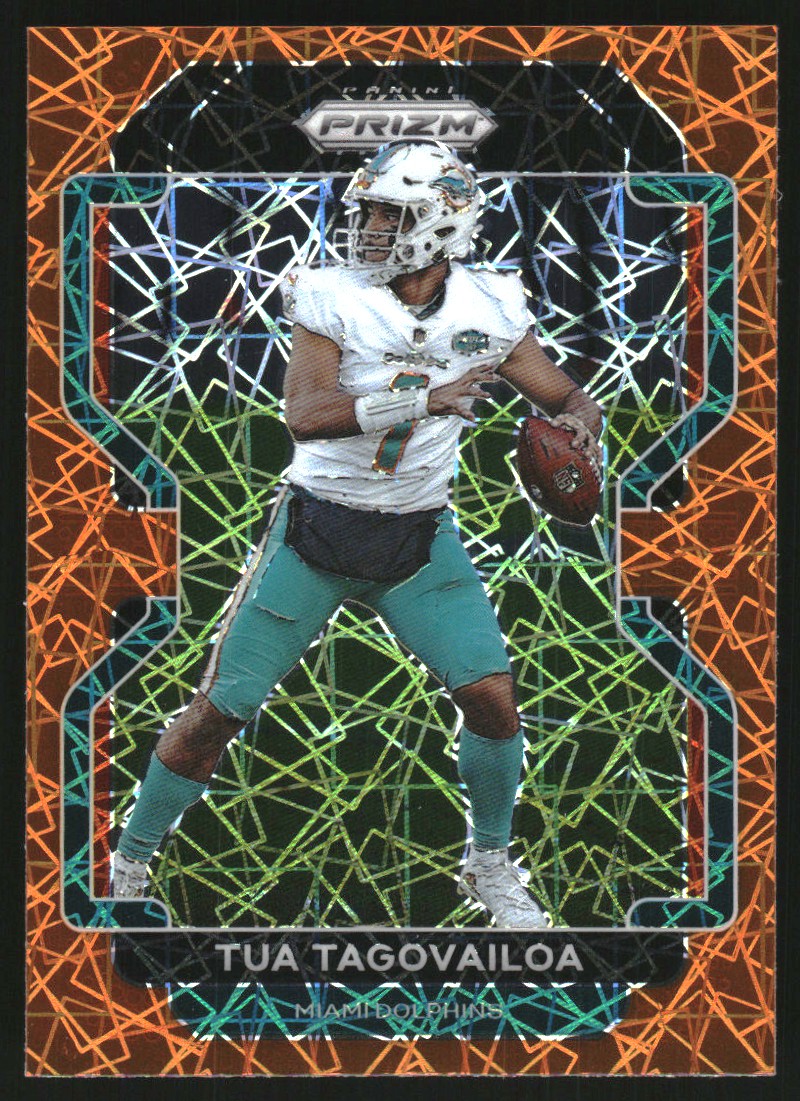 2021 Panini Prizm Prizms Lazer #107 Tua Tagovailoa
