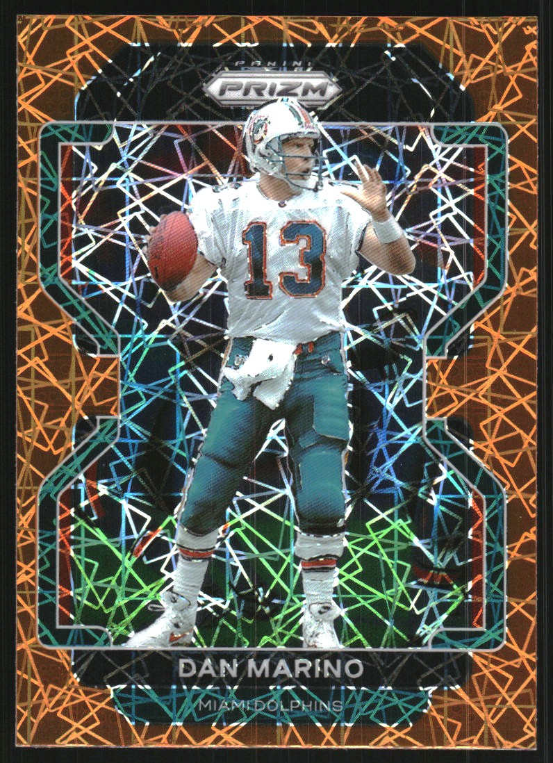 2021 Panini Prizm Prizms Lazer #112 Dan Marino