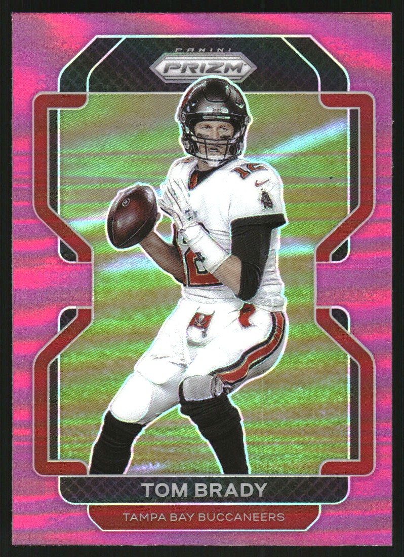 2021 Panini Prizm Prizms Pink #294 Tom Brady