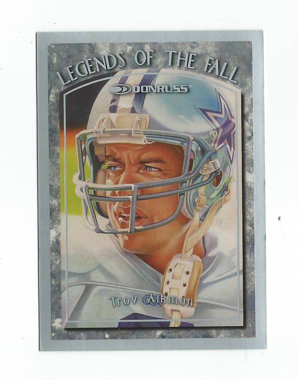 1997 Donruss Legends of the Fall #1 Troy Aikman