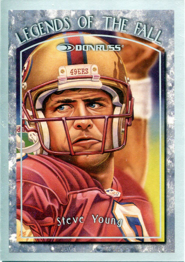 1997 Donruss Legends of the Fall #10 Steve Young