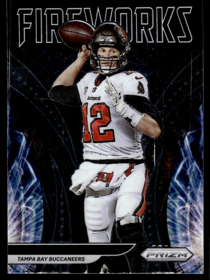 2021 Panini Prizm Fireworks #16 Tom Brady