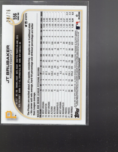 B4716- 2022 Topps Baseball Verschiedene Einsatz Cards1 -du Pick- 15 + Kostenlose - Bild 65 von 69